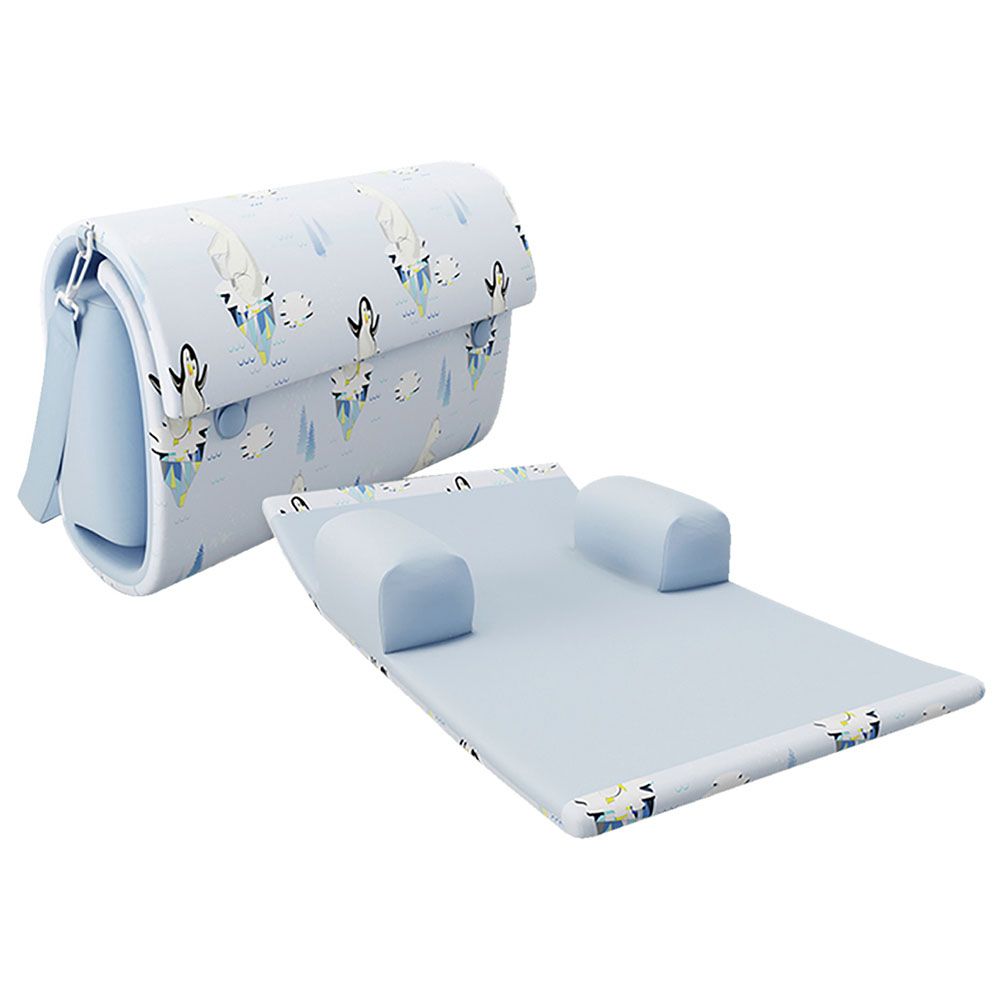 Organic pack and shop play mattress